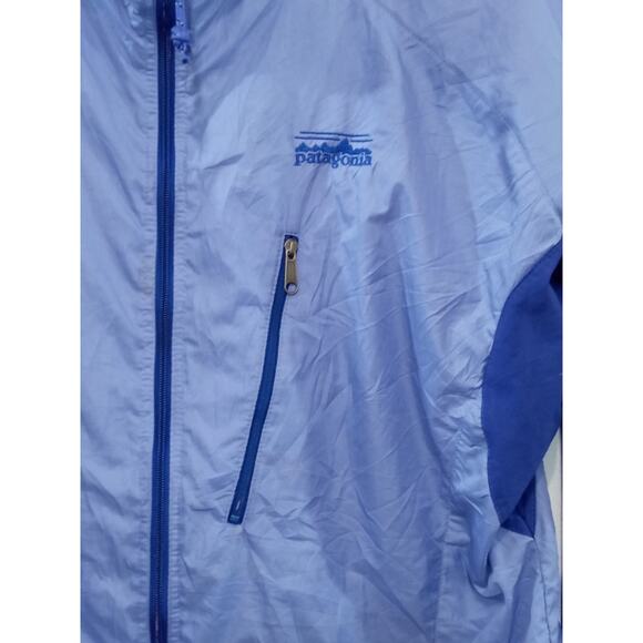 Patagonia Women's Y2K Purple Windbreaker Jacket Running Lightweight Zip Size S - Picture 4 of 11